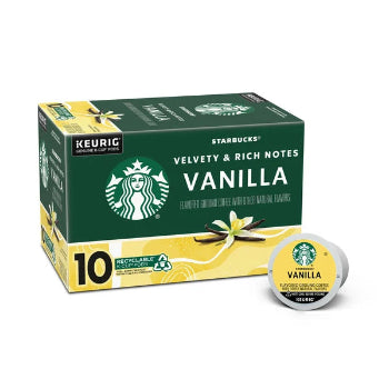Starbucks Coffee, Ground, Vanilla, K-Cup Pods