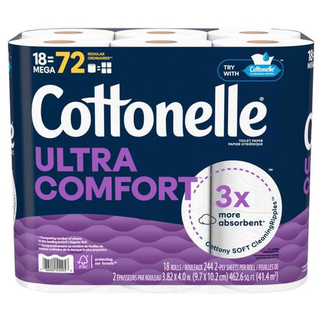 Cottonelle Ultra Comfort Soft Toilet Paper 18 ct