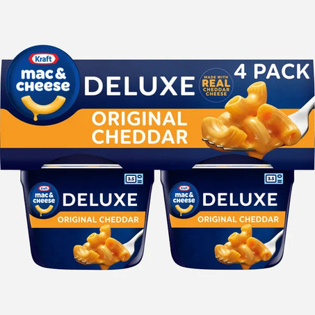 Kraft Deluxe Mac & Cheese Macaroni and Cheese Microwaveable Dinner