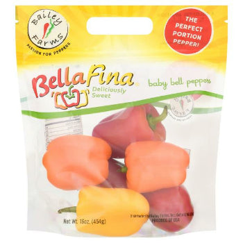 Bailey Farms BellaFina Bell Peppers, Baby