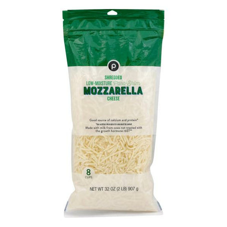 Publix Cheese, Part-Skim, Mozzarella, Low-Moisture, Shredded 32 oz