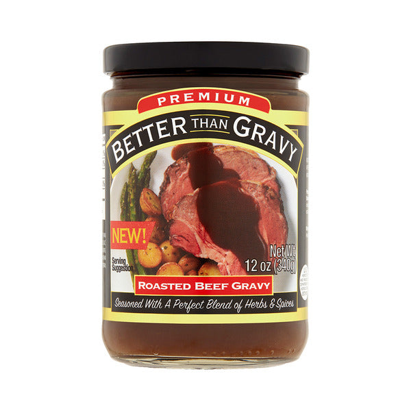 Better Than Gravy Roasted Beef Gravy, Premium 12 oz