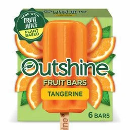 Outshine Tangerine Fruit Bars