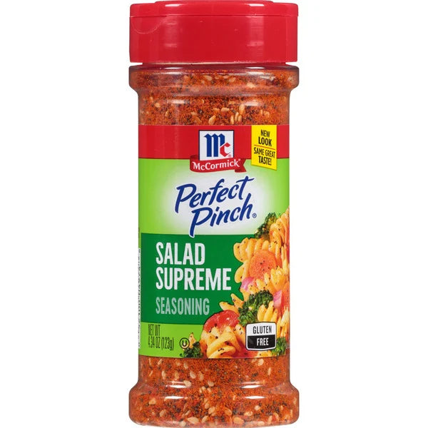 McCormick Gluten Free Salad Supreme Seasoning 4.34 oz