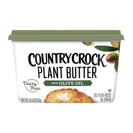 Country Crock Dairy Free Plant Butter with Olive Oil Tub 10.5 oz