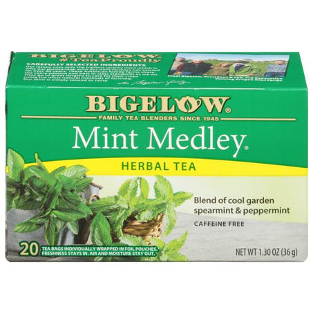 Bigelow Mint Medley Herbal Tea 20 ct