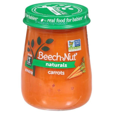 Beech-Nut Naturals Carrots Baby Food Jar