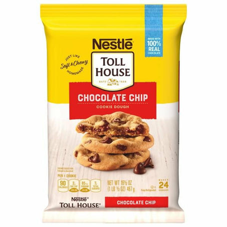 Toll House Chocolate Chip Cookie Dough 24 ct