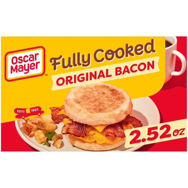 Oscar Mayer Original Fully Cooked Bacon 2.52 oz