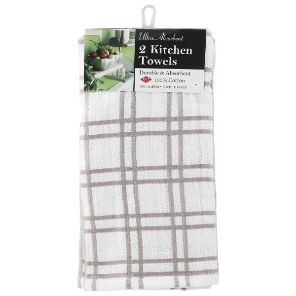Ritz Kitchen Towels, Durable & Absorbent 2 each