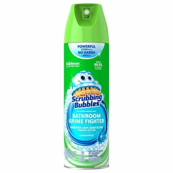 Scrubbing Bubbles Bathroom Antibacterial Clean Scent Cleaner 22 oz