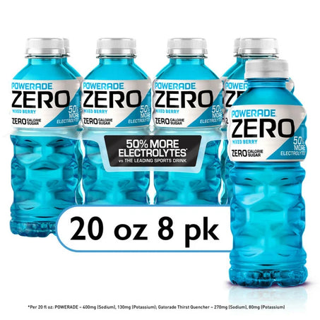 POWERADE Ion4 Mixed Berry Sports Drink  • 8 x 20 oz