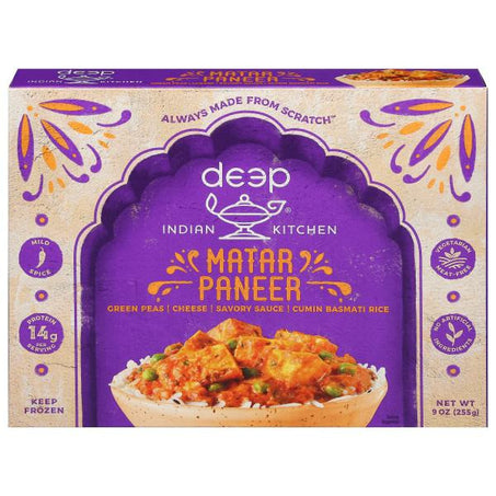 Deep Indian Kitchen Matar Paneer 9 oz