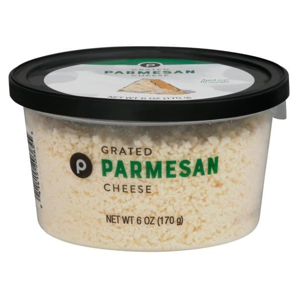 Publix Cheese, Parmesan, Grated 6 oz