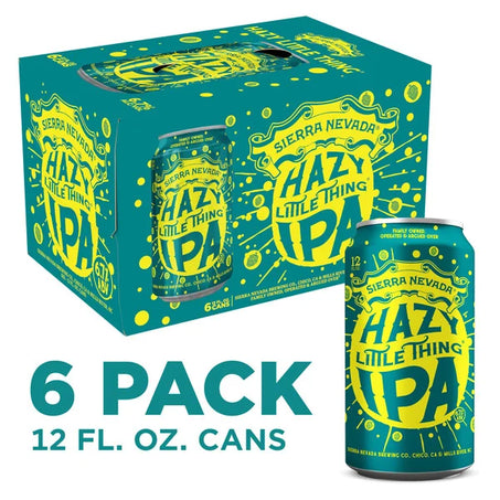 Sierra Nevada Hazy Little Thing IPA Craft Beer 6 Pack (12oz Cans)