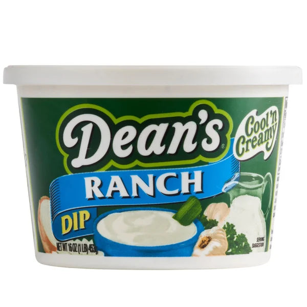 Dean's Dip Ranch No Trans Fat Tub 16 oz