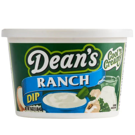Dean's Dip Ranch No Trans Fat Tub 16 oz