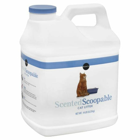 Publix Cat Litter, Scented Scoopable 14 lb