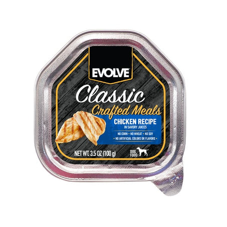 EVOLVE Classic Crafted Meals with Chicken, Wet Dog Food  • 3.5 oz
