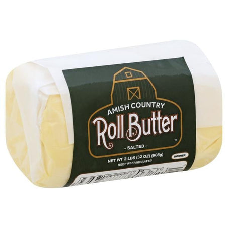 Amish Country Butter, Salted, Roll 2 lb
