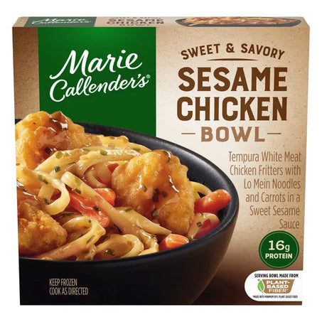 Marie Callender's Sweet and Savory Sesame Chicken Bowl Frozen Meal 12.3 oz