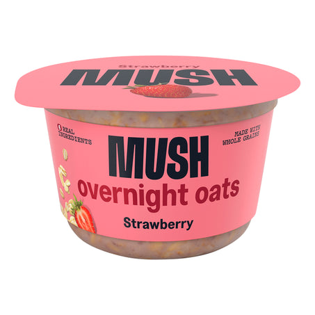 MUSH Overnight Oats, Strawberry 5 oz