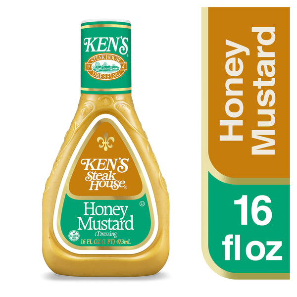 Ken's Steak House Dressing, Honey Mustard 16 fl oz