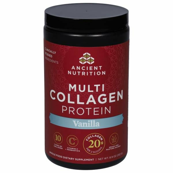 Ancient Nutrition Multi Collagen, Vanilla 8.9 oz
