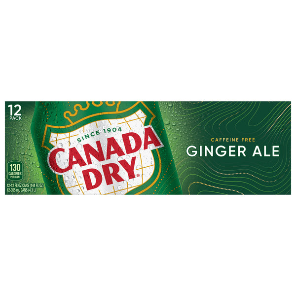 Canada Dry  12 x 12 oz Cans