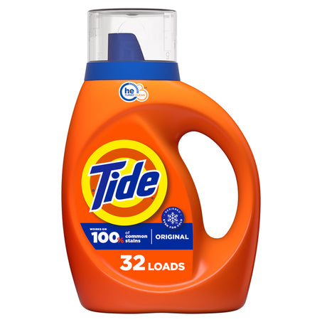 Tide Laundry Detergent Liquid, Original Scent 42 fl oz