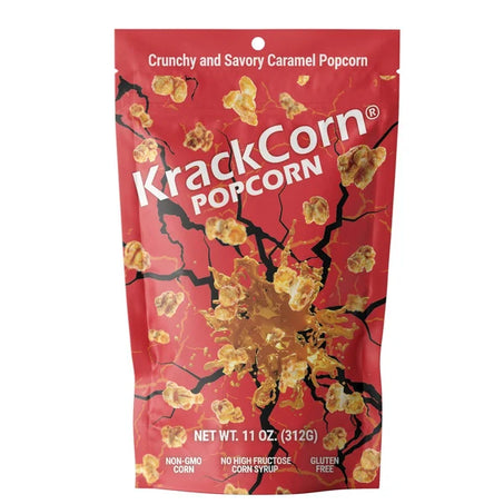 KrackCorn Popcorn Crunchy and Savory Caramel Popcorn