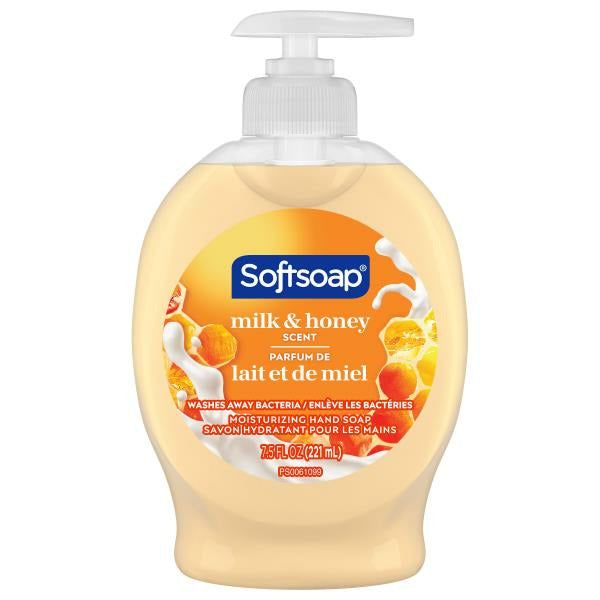 Softsoap Liquid Hand Soap Pump, Milk & Honey 7.5 fl oz