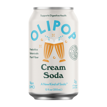 OLIPOP Prebiotic Soda, 12 fl oz