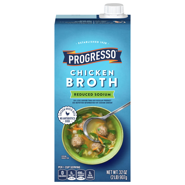Progresso Broth, Reduced Sodium, Chicken 32 oz