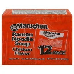 Maruchan Ramen Chicken Noodle Soup 12 pack