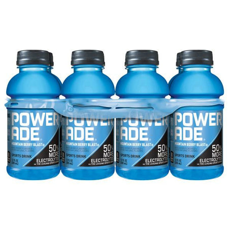 POWERADE Mountain Berry Blast Sports Drink Bottles  • 8 x 12 fl oz