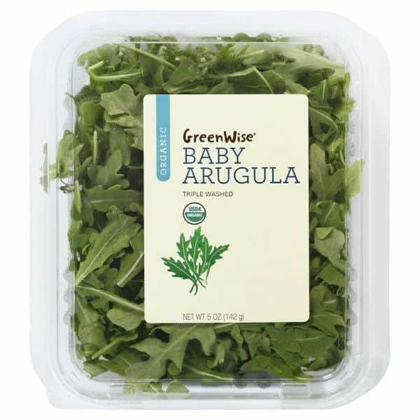 GreenWise Baby Arugula, Organic, Triple Washed 5 oz