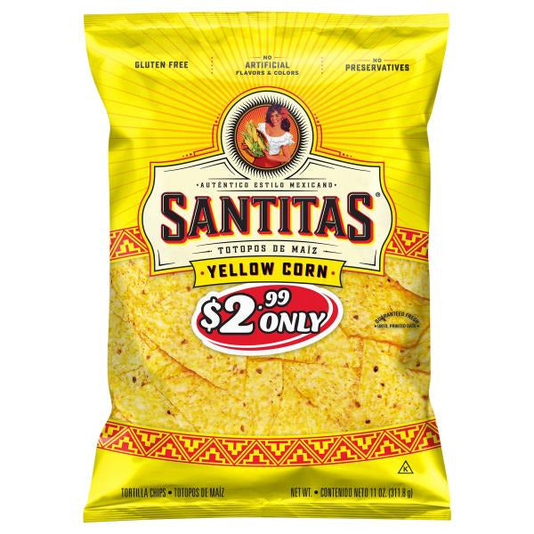 SANTITAS Tortilla Triangles Tortilla Chips