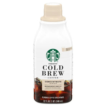Starbucks Madagascar Vanilla Flavored Cold Brew Coffee Concentrate
