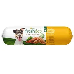 Freshpet Dog Food, Tender Chicken Recipe, Slice & Serve Roll