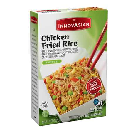InnovAsian Chicken Fried Rice, Frozen Multi-Serve Entrée 18 oz