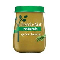Beech-Nut Naturals Green Beans Baby Food Jar