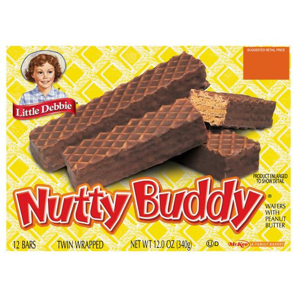 Little Debbie Nutty Bars 12 ct