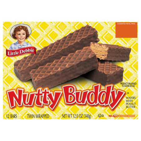 Little Debbie Nutty Bars 12 ct