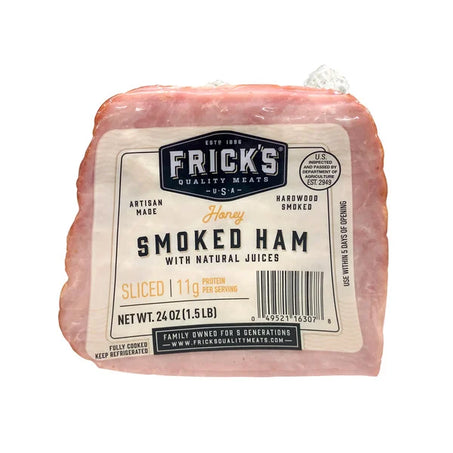 Frick's Honey Ham, Sliced Quarter 24 oz