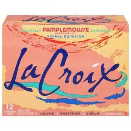 LaCroix Sparkling Water, Pamplemousse (Grapefruit)