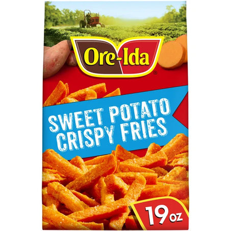 Ore-Ida Sweet Potato Fries Straight Cut Frozen Food Snacks 19 oz