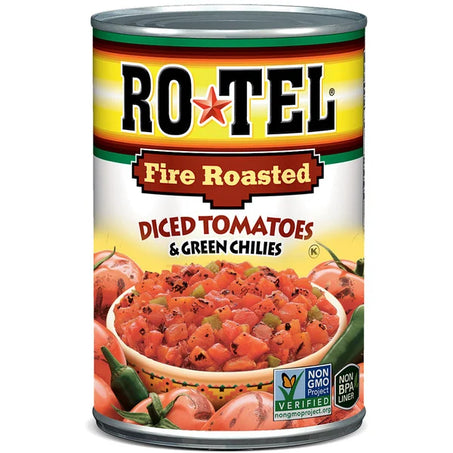 RO*TEL Fire Roasted Diced Tomatoes and Green Chilies 10 oz