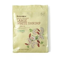 Publix White Shrimp, Large, 26-30 Shrimp/lb, Frozen, Wild