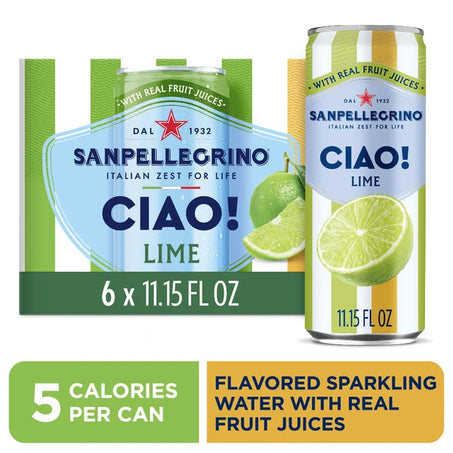 San Pellegrino Ciao Lime Sparkling Water